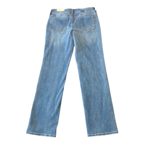 NYDJ Marilyn Straight Cuff Jeans Women's 6 PETITE Barcelona Breeze NWT - Picture 10 of 12